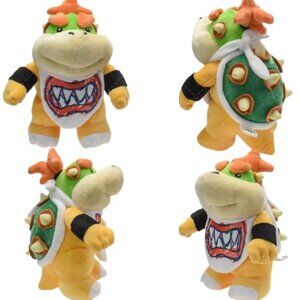 Bowser Jr. Plush 9” Standing – Super Mario Character Toy